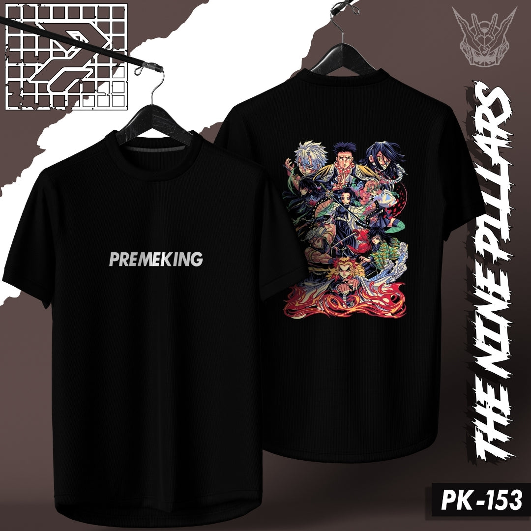 Premeking Anime Tee - PK153 The Nine Pillars
