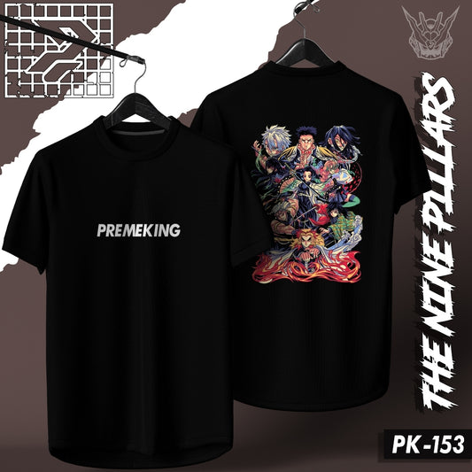 Premeking Anime Tee - PK153 The Nine Pillars