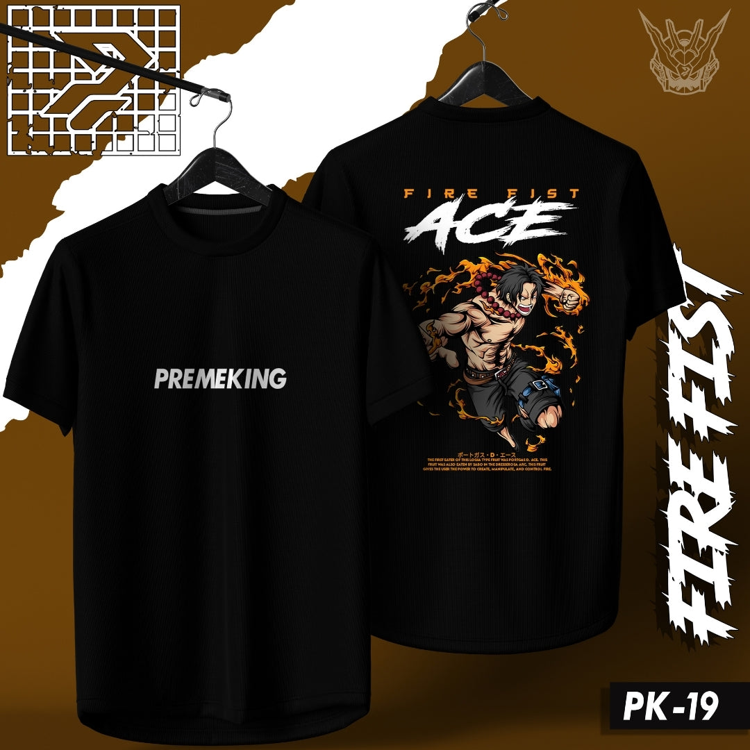 Premeking Anime Tee - PK19 Fire Fist