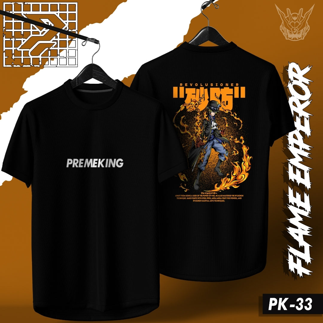 Premeking Anime Tee - PK33 Flame Emperor