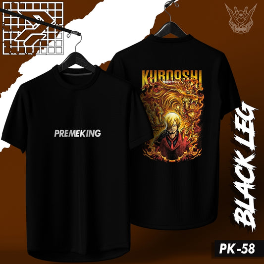 Premeking Anime Tee - PK58 Black Leg