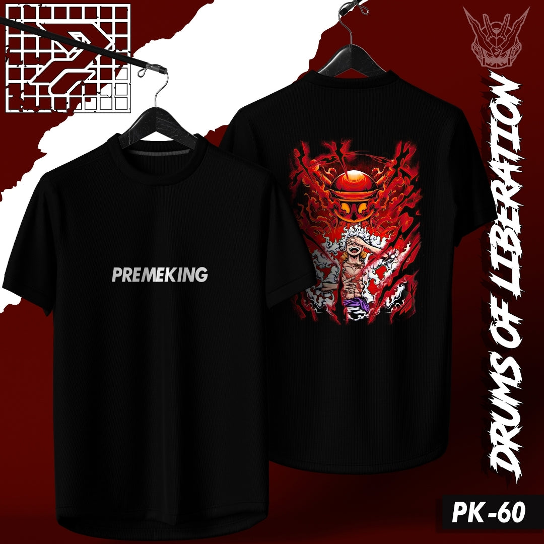 Premeking Anime Tee - PK60 Drums Of Liberation