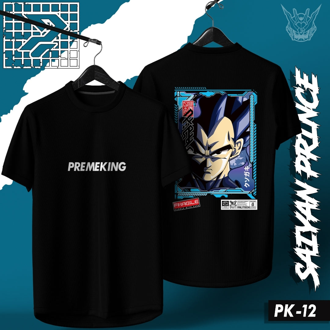 Premeking Anime Tee - PK12 Saiyan Prince