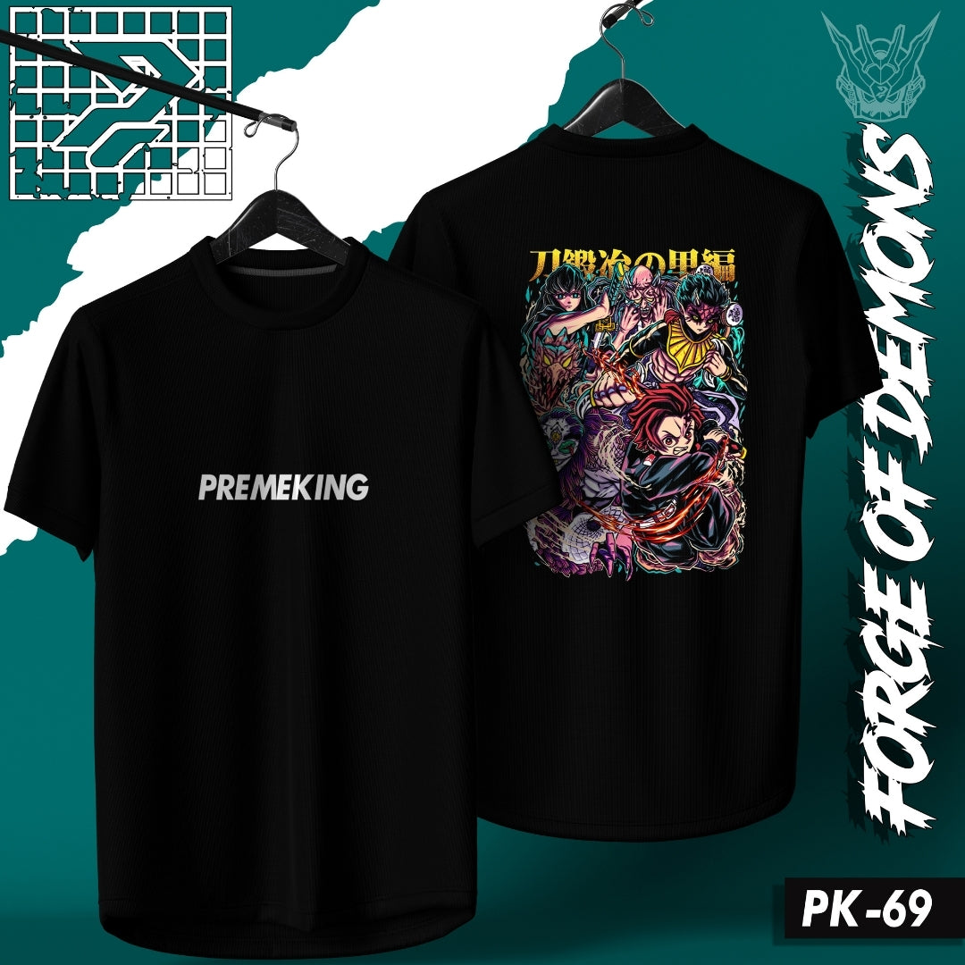 Premeking Anime Tee - PK69 Forge Of Demons