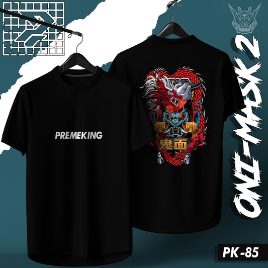 Premeking Anime Tee - PK85 Oni-Mask 2