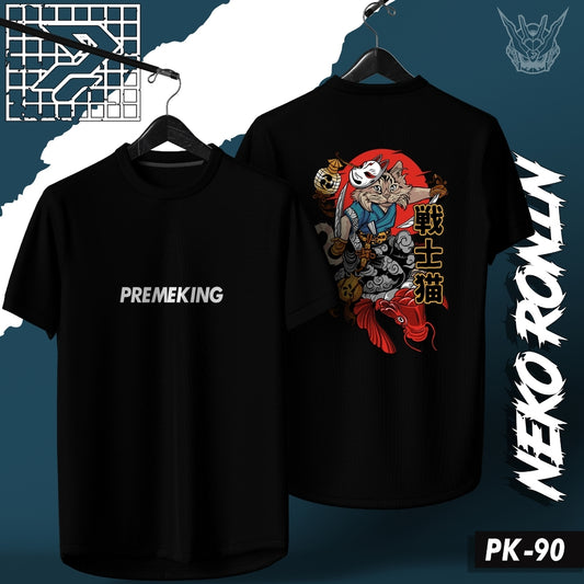 Premeking Anime Tee - PK90 Neko Ronin