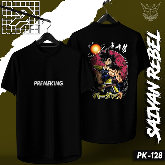 Premeking Anime Tee - PK128 Saiyan Rebel